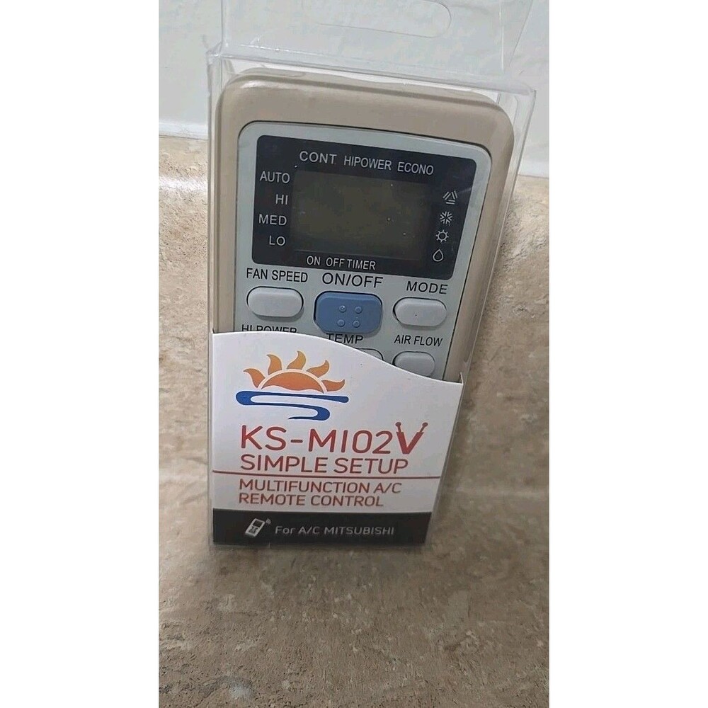 Replacement Remote Compatible for Mitsubishi Air Conditioner See For Models